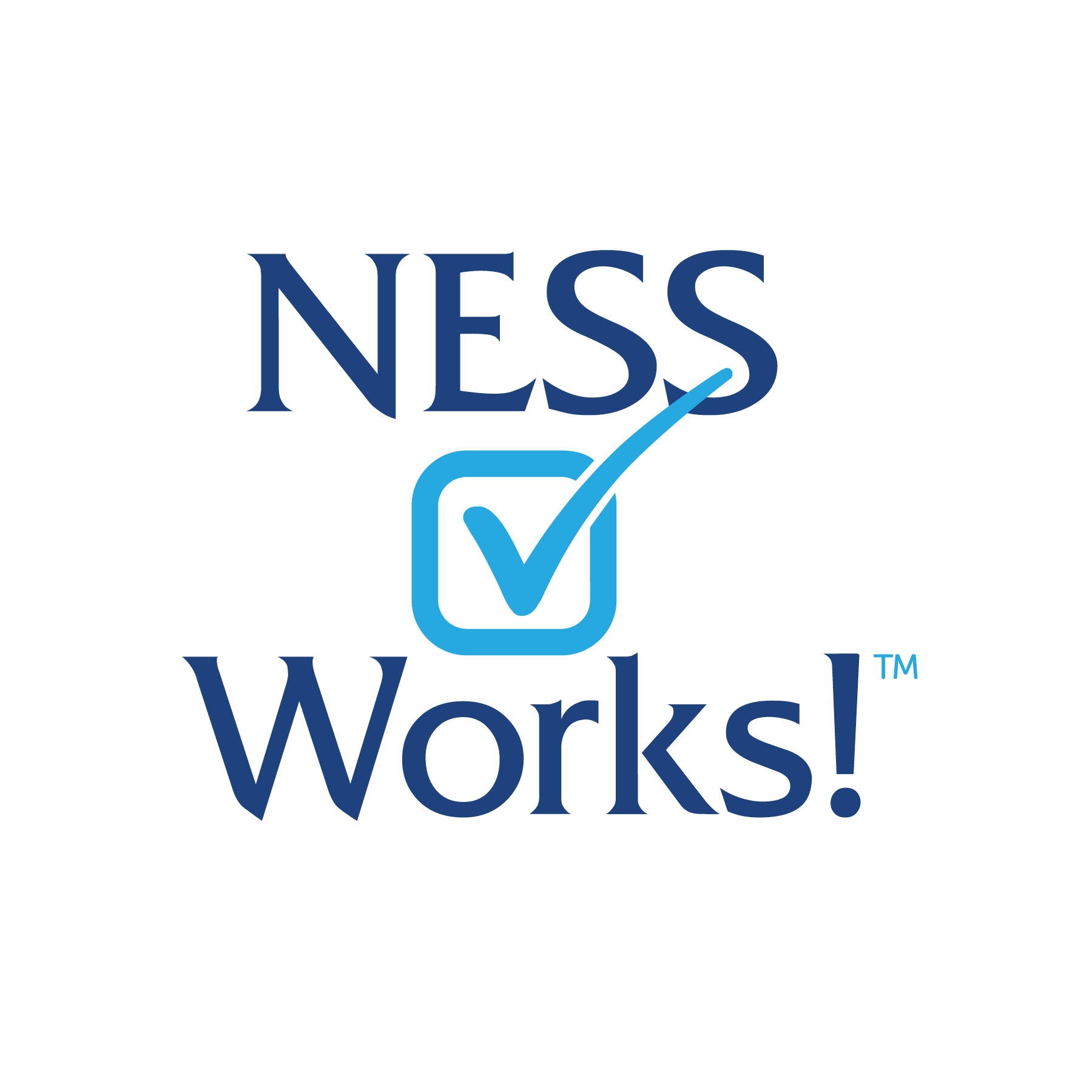 NESS Works Logo with a checkmark