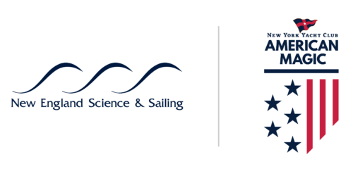 New England Science & Sailing and New York Yacht Club - American Magic logos with a transparent background.